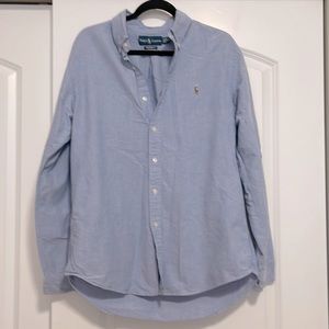 Ralph Lauren Custom Fit Long Sleeve Dress Shirt